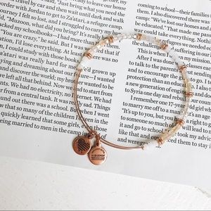 Alex and Ani Rose Beaded Bracelet
